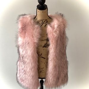 New SHACI Super Soft Faux Fur Vest Jacket